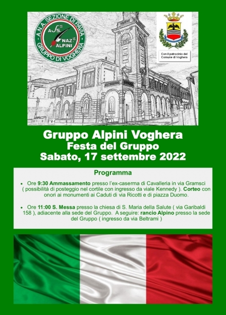 Sabato 17 settembre 2022 - Associazione Nazionale Alpini 