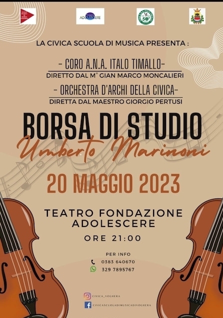 20 maggio 2023 - Borsa di Studio Umberto Marinoni - Associazione Nazionale Alpini 