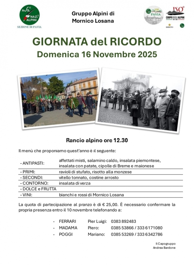  - Associazione Nazionale Alpini 
